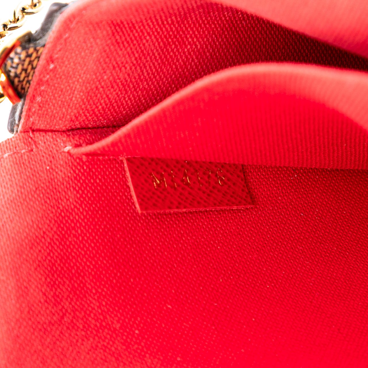 Louis Vuitton Damier Ebene Pochette Felicie Bruin