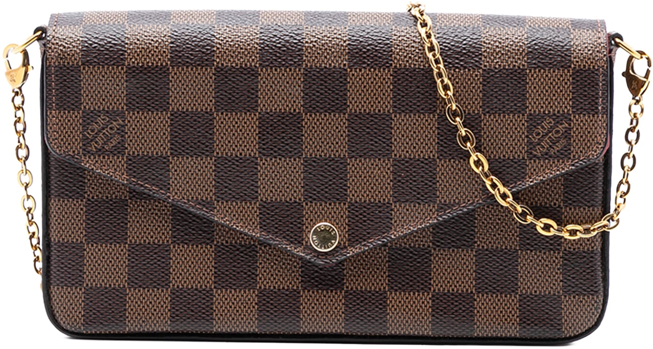 Louis Vuitton Damier Ebene Pochette Felicie Bruin