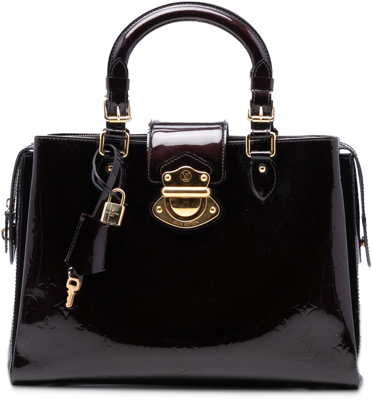 Louis Vuitton Monogram Vernis Melrose Avenue Paars