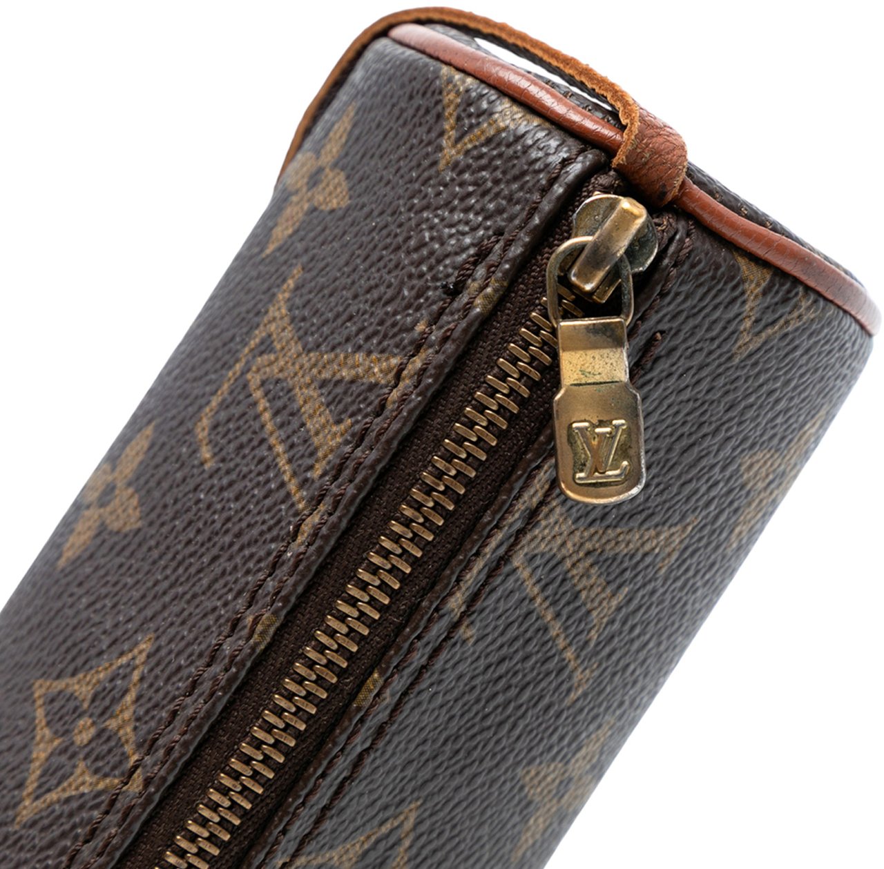 Louis Vuitton Monogram Papillon Pochette Bruin