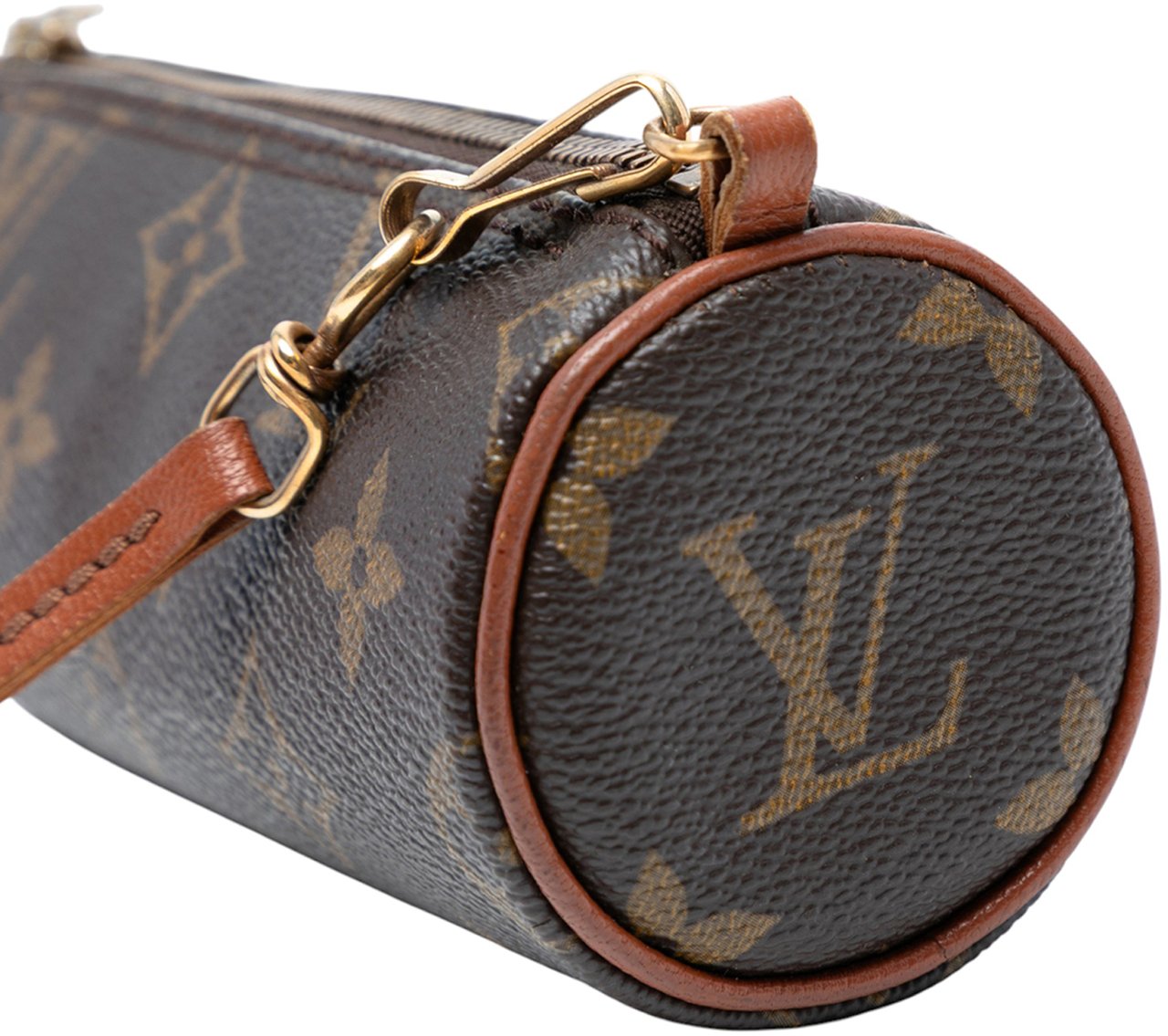 Louis Vuitton Monogram Papillon Pochette Bruin
