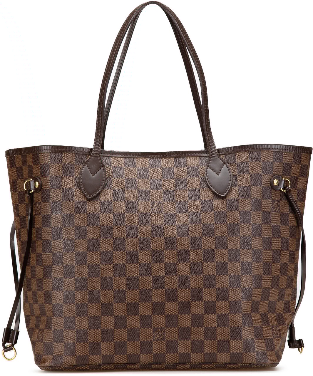 Louis Vuitton Damier Ebene Neverfull MM Bruin