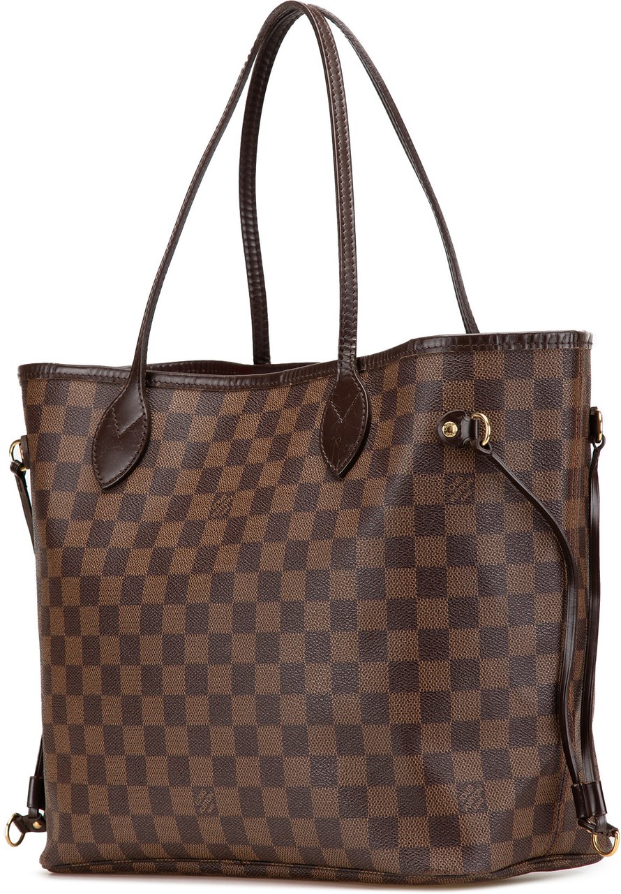 Louis Vuitton Damier Ebene Neverfull MM Bruin