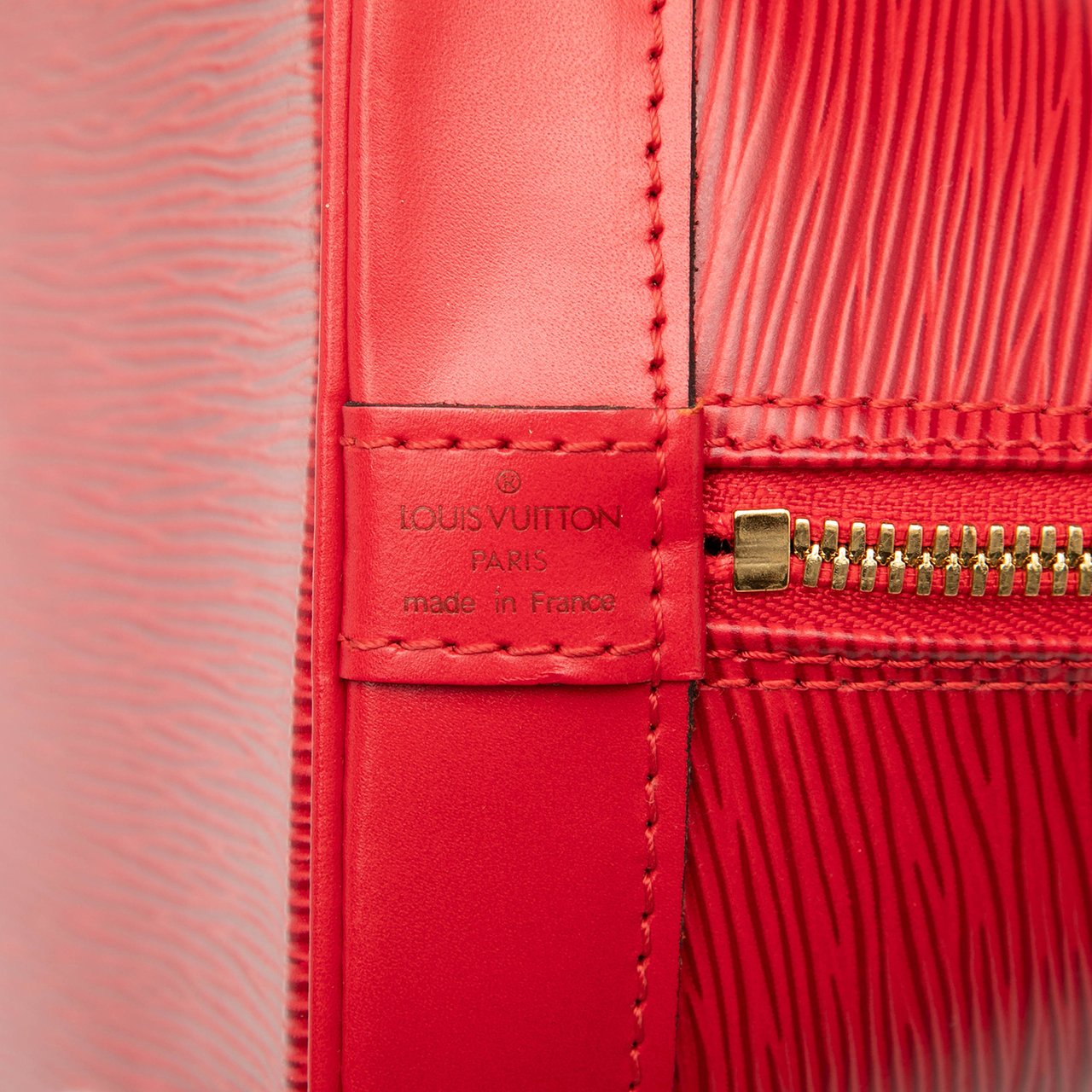 Louis Vuitton Epi Alma PM Rood