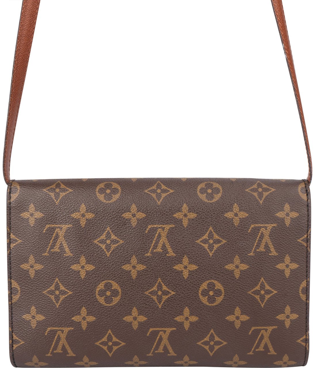 Louis Vuitton Louis Vuitton Canvas Monogram Bordeaux Crossbody Bag Bruin