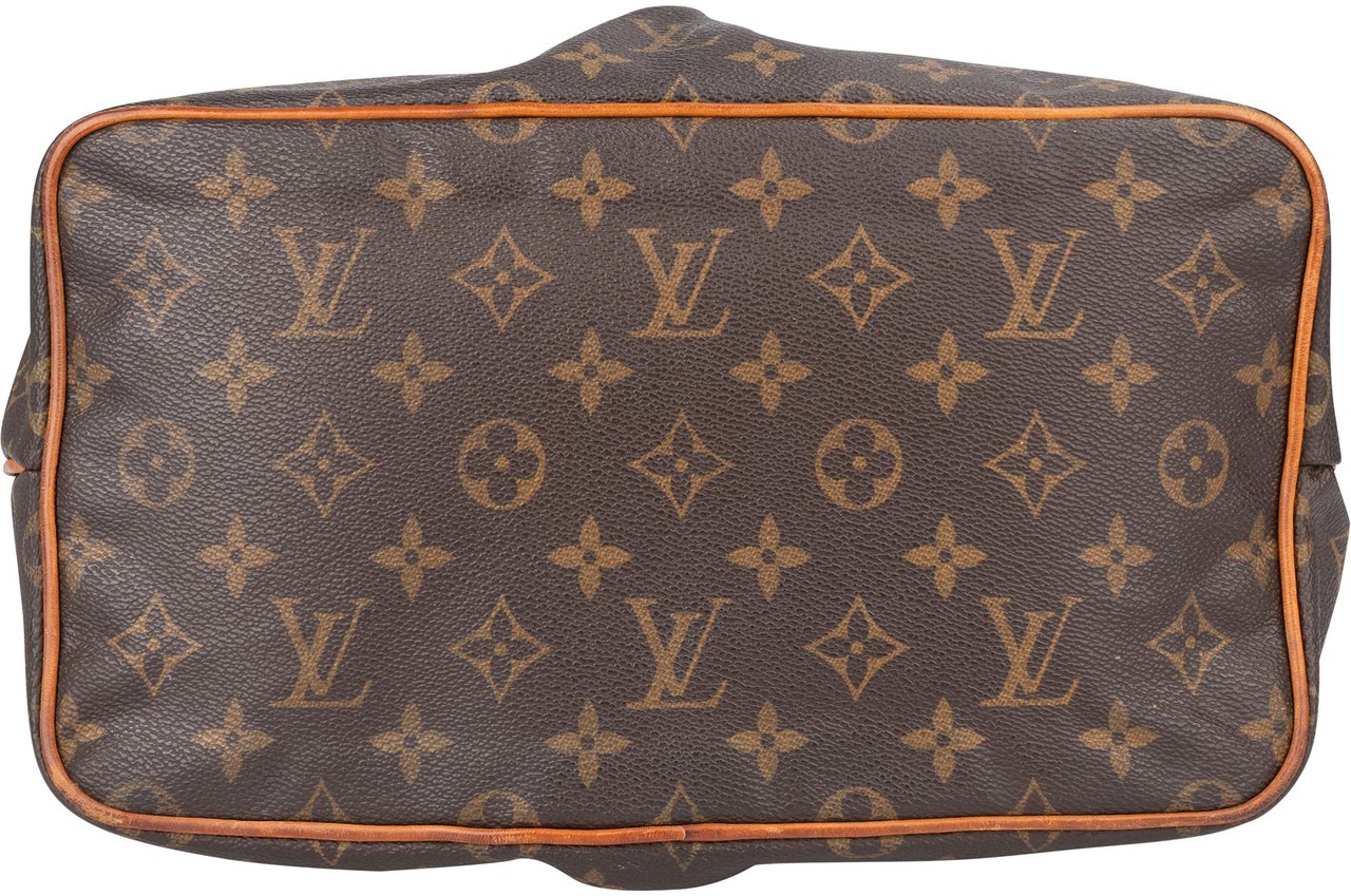 Louis Vuitton Louis Vuitton Canvas Monogram Palermo PM Handbag Bruin