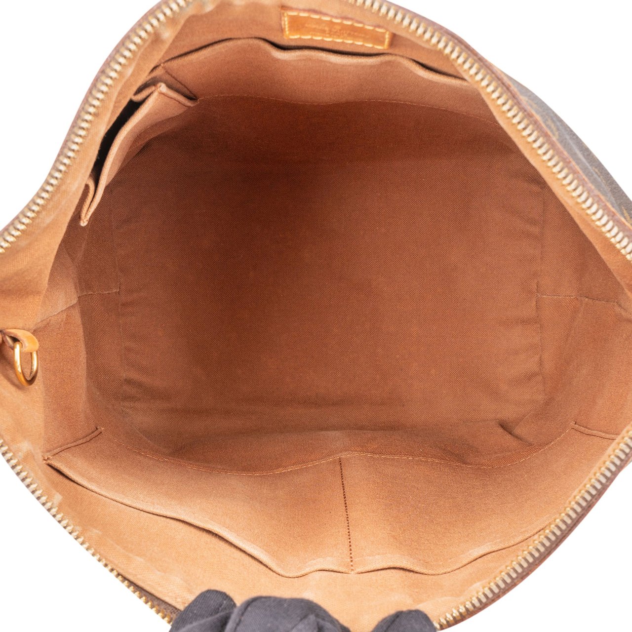 Louis Vuitton Louis Vuitton Canvas Monogram Palermo PM Handbag Bruin