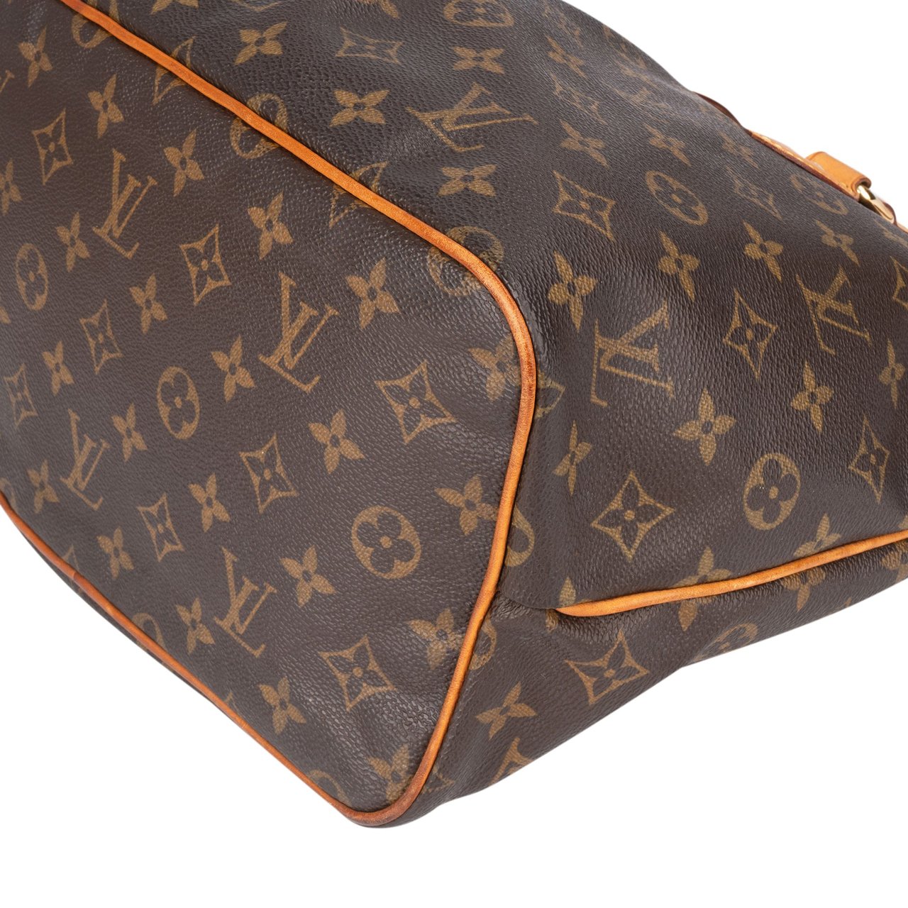 Louis Vuitton Louis Vuitton Canvas Monogram Palermo PM Handbag Bruin
