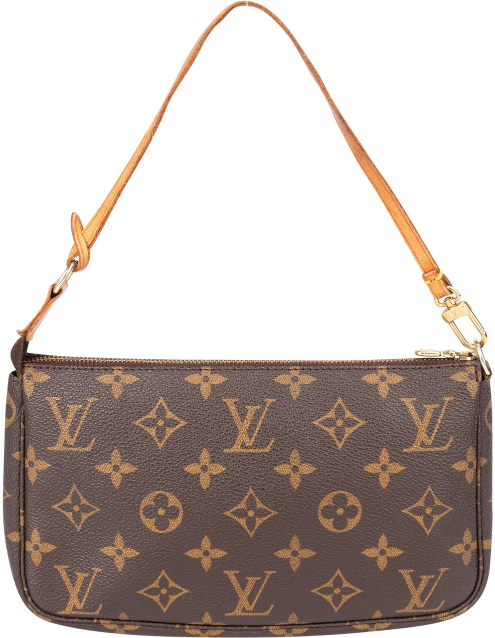 Louis Vuitton Louis Vuitton Canvas Monogram Pochette Accessoire Handbag Bruin