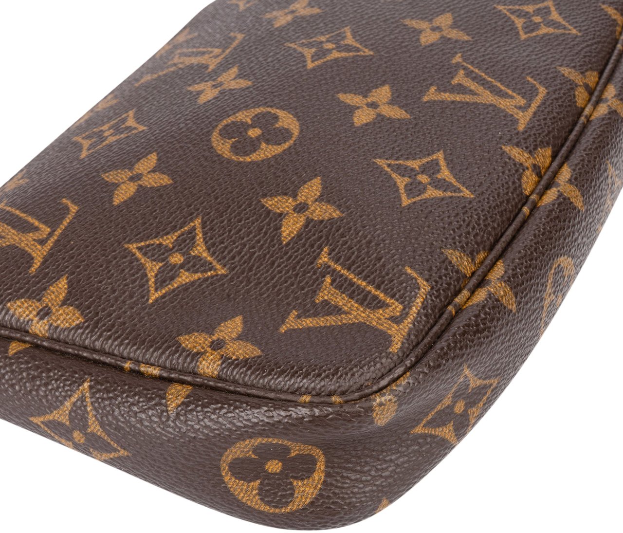 Louis Vuitton Louis Vuitton Canvas Monogram Pochette Accessoire Handbag Bruin
