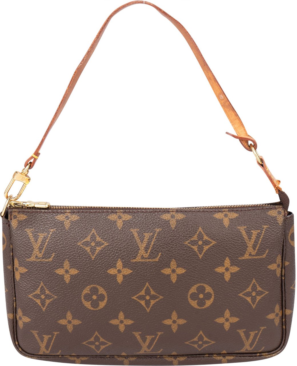 Louis Vuitton Louis Vuitton Canvas Monogram Pochette Accessoire Handbag Bruin