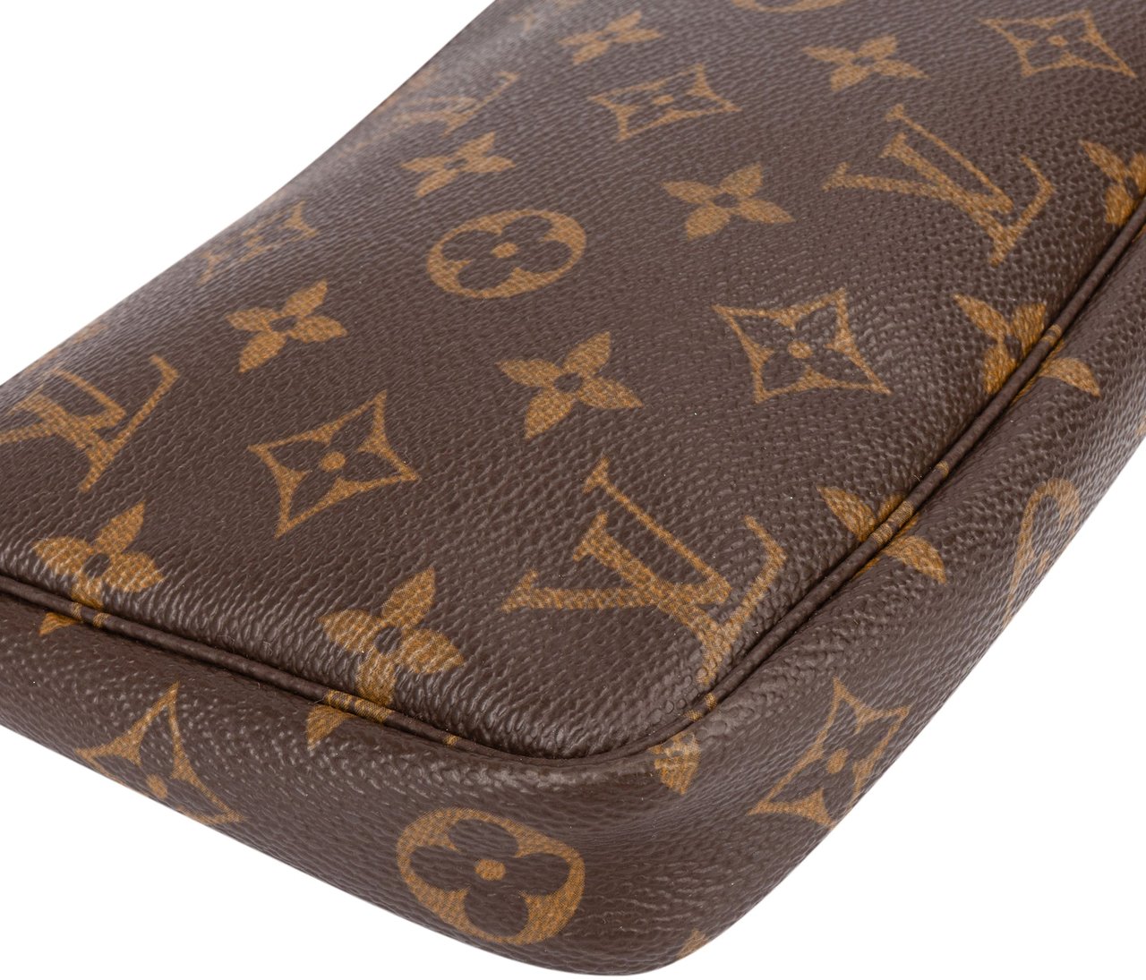 Louis Vuitton Louis Vuitton Canvas Monogram Pochette Accessoire Handbag Bruin