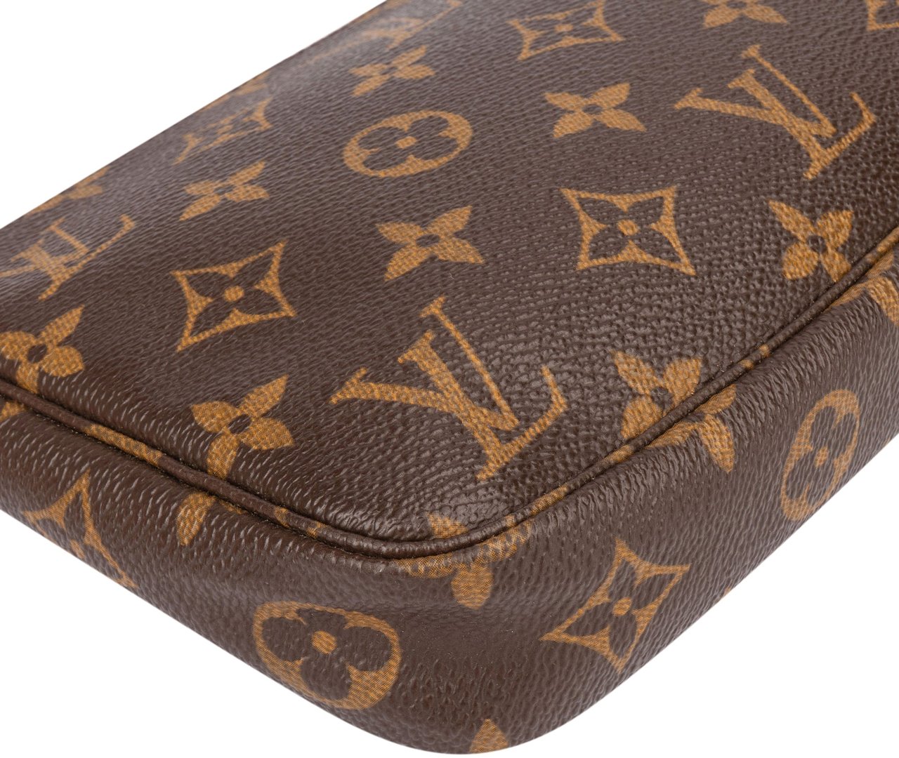 Louis Vuitton Louis Vuitton Canvas Monogram Pochette Accessoire Handbag Bruin