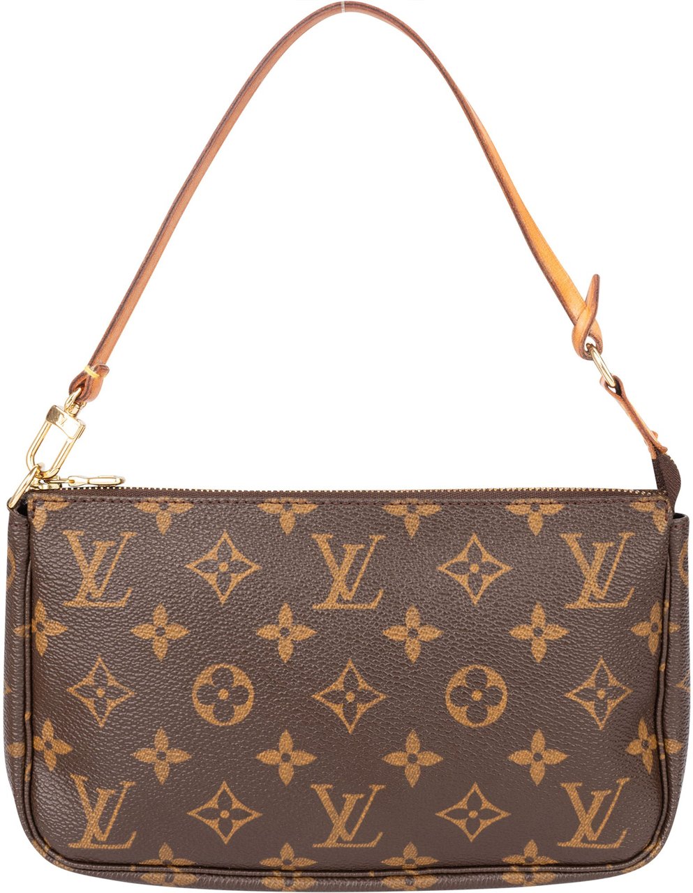 Louis Vuitton Louis Vuitton Canvas Monogram Pochette Accessoire Handbag Bruin