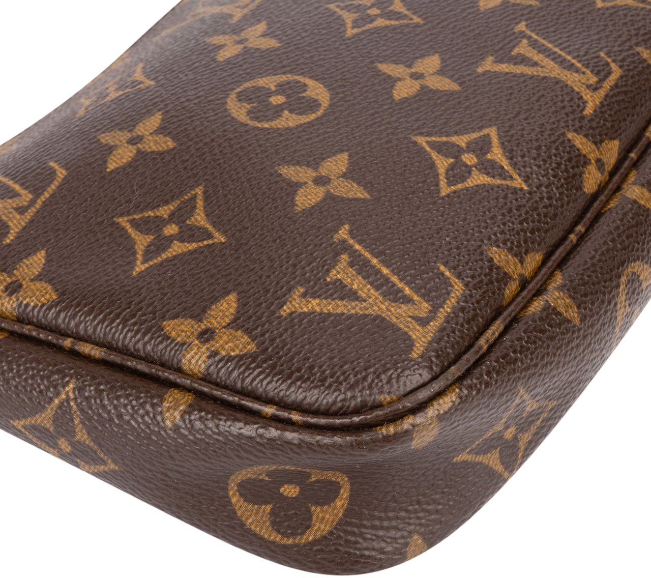 Louis Vuitton Louis Vuitton Canvas Monogram Pochette Accessoire Handbag Bruin