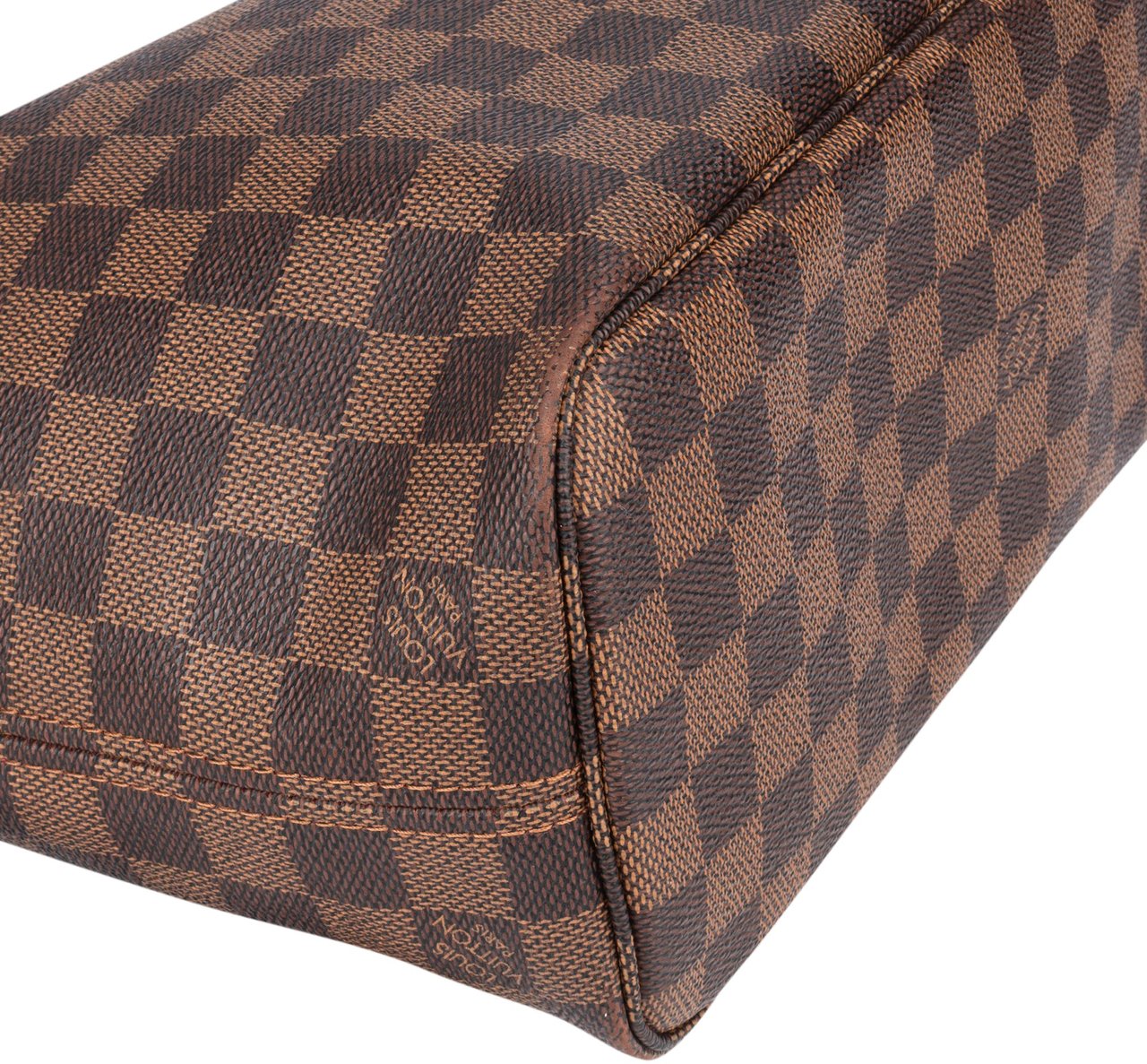Louis Vuitton Louis Vuitton Damier Ebene Monogram Neverfull PM Handbag Bruin