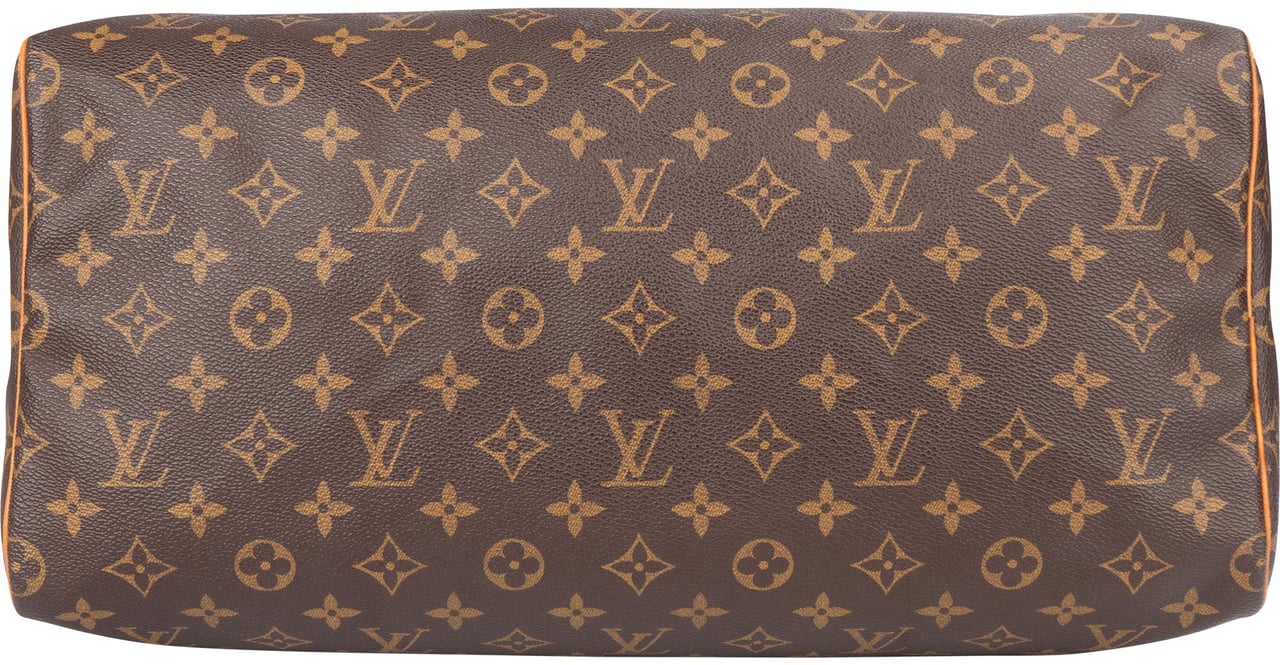 Louis Vuitton Louis Vuitton Canvas Monogram Speedy 40 Handbag Bruin