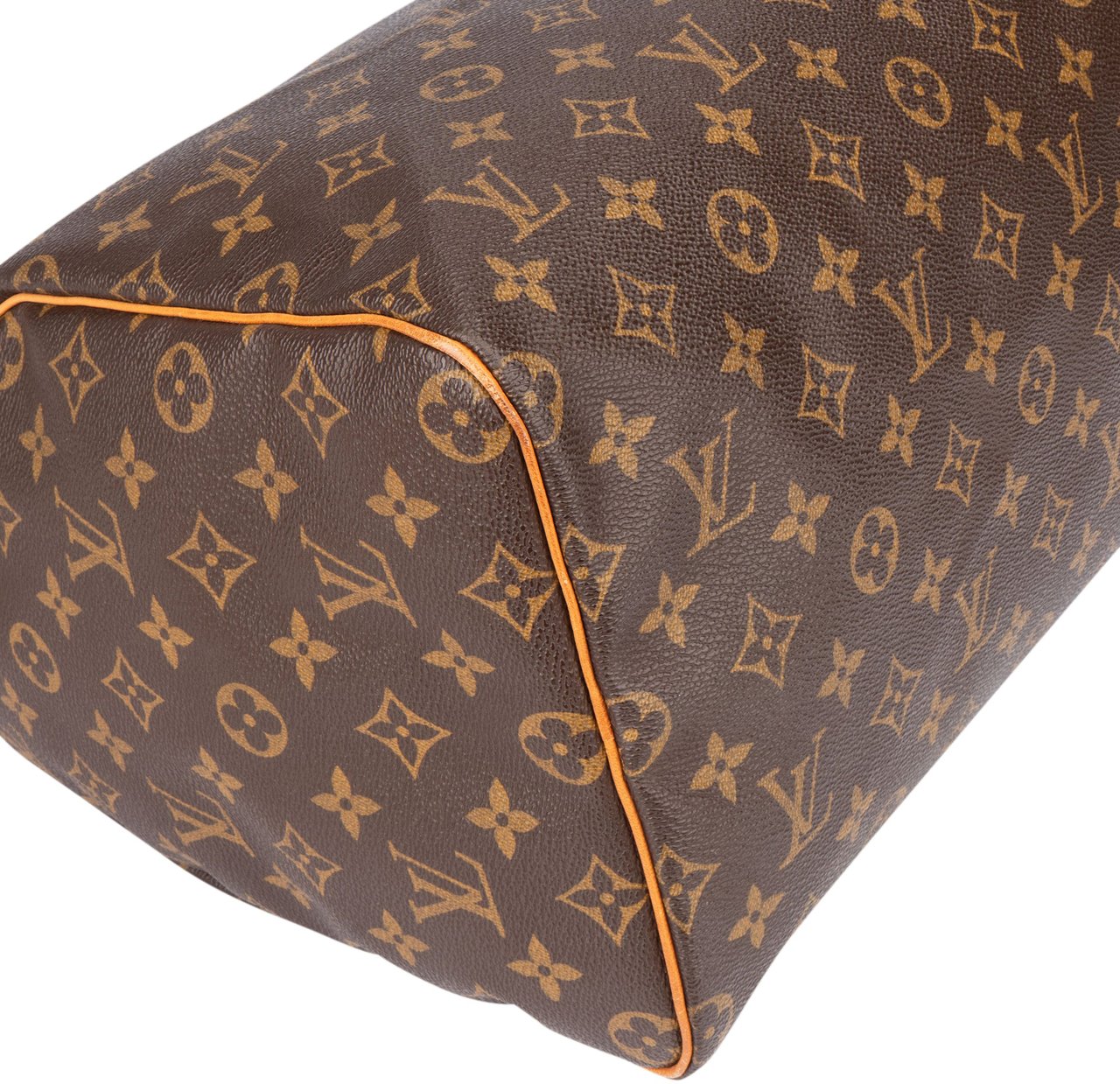 Louis Vuitton Louis Vuitton Canvas Monogram Speedy 40 Handbag Bruin