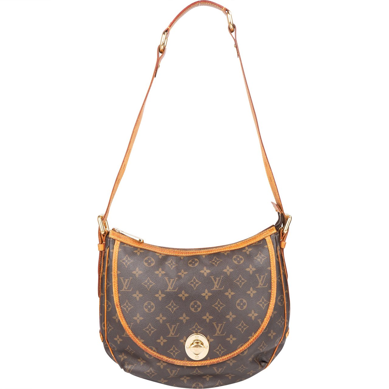 Louis Vuitton Louis Vuitton Canvas Monogram Tulum GM Crossbody Bag Bruin