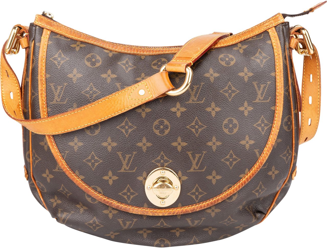 Louis Vuitton Louis Vuitton Canvas Monogram Tulum GM Crossbody Bag Bruin