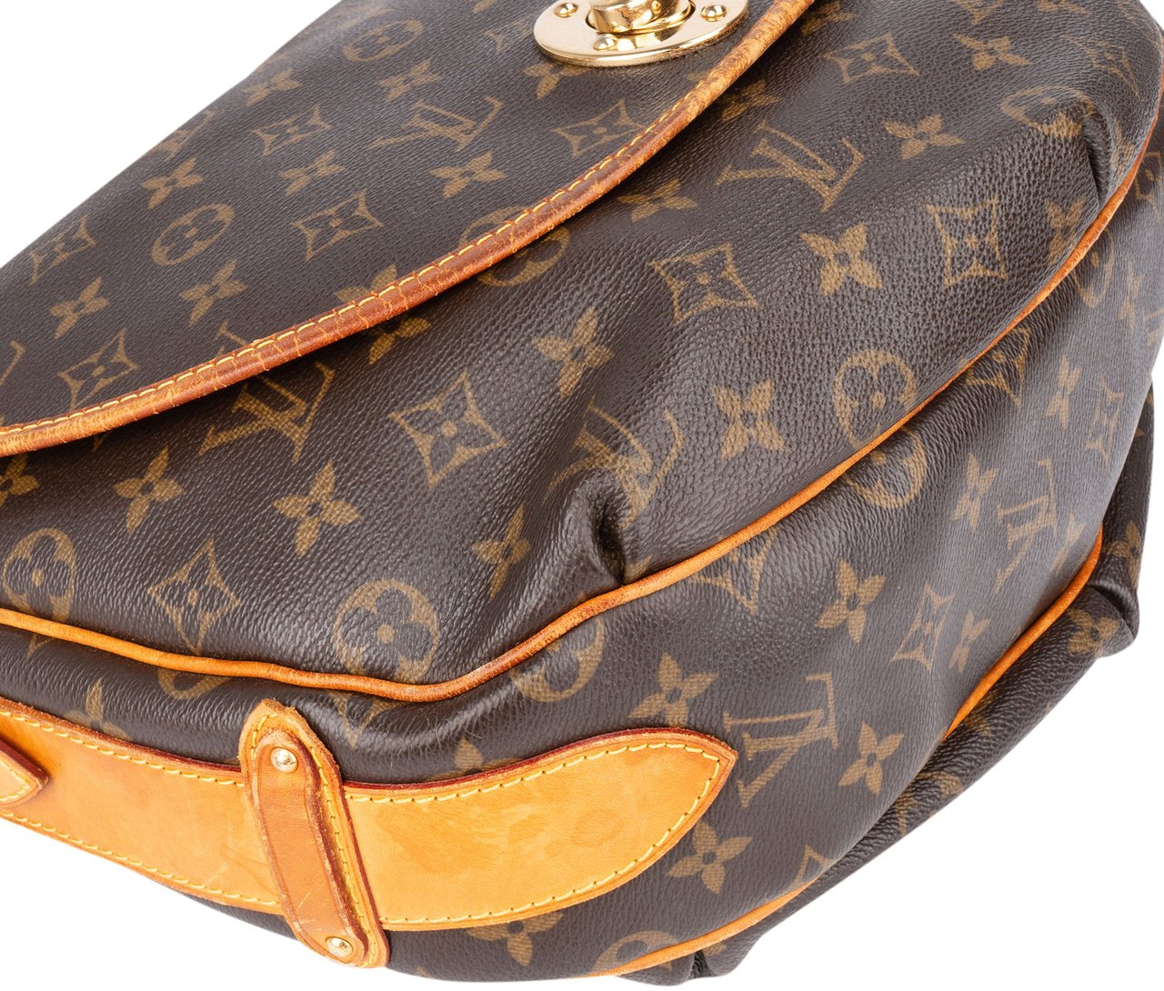 Louis Vuitton Louis Vuitton Canvas Monogram Tulum GM Crossbody Bag Bruin