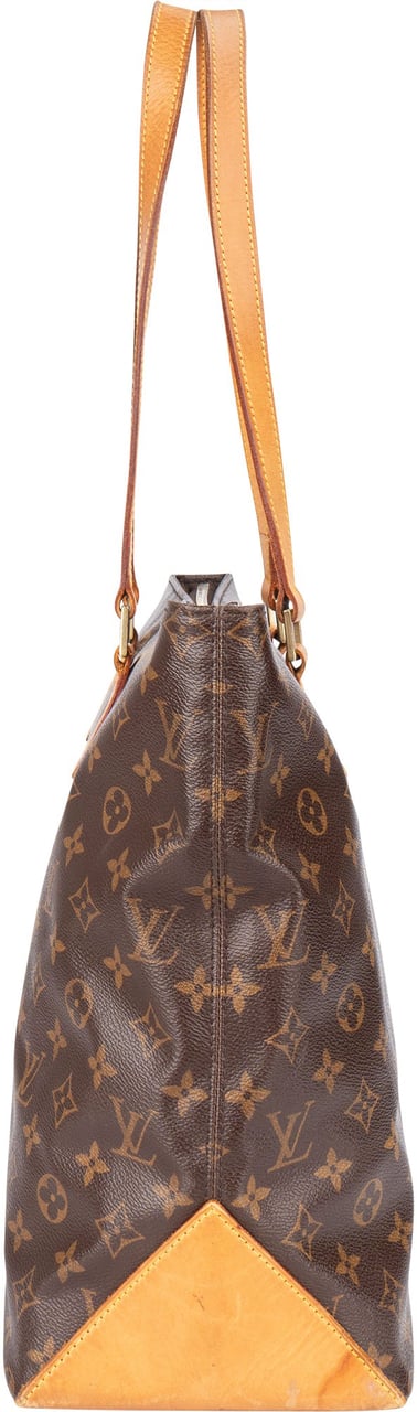 Louis Vuitton Louis Vuitton Canvas Monogram Cabas Mezzo Shoulder Bag Bruin