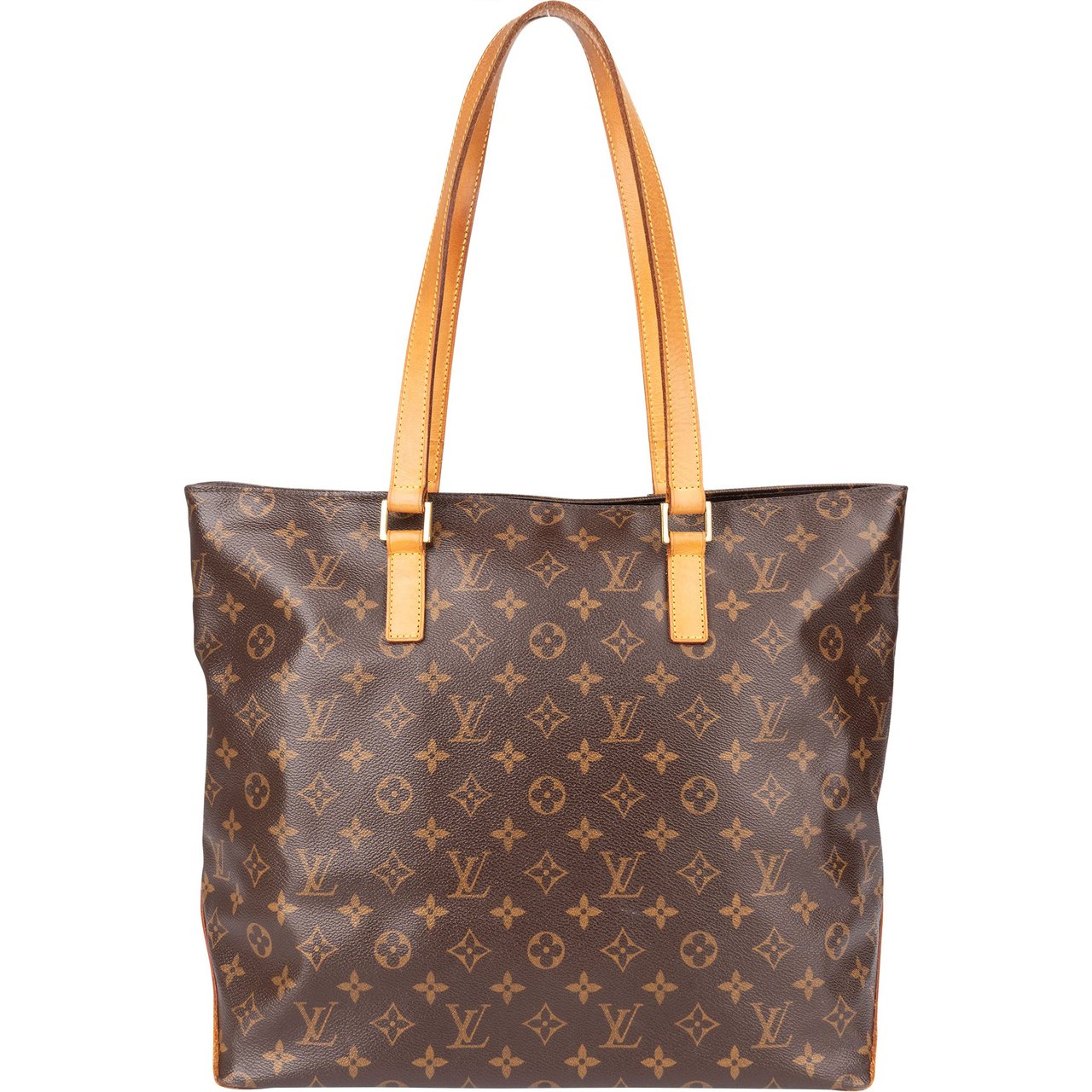 Louis Vuitton Louis Vuitton Canvas Monogram Cabas Mezzo Shoulder Bag Bruin