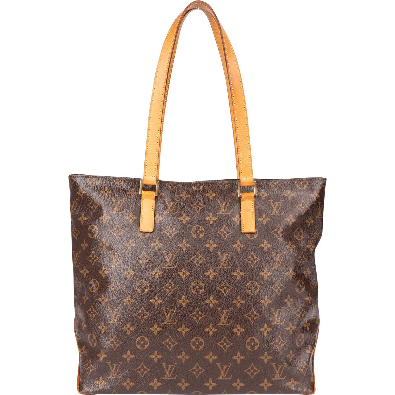Louis Vuitton Louis Vuitton Canvas Monogram Cabas Mezzo Shoulder Bag Bruin