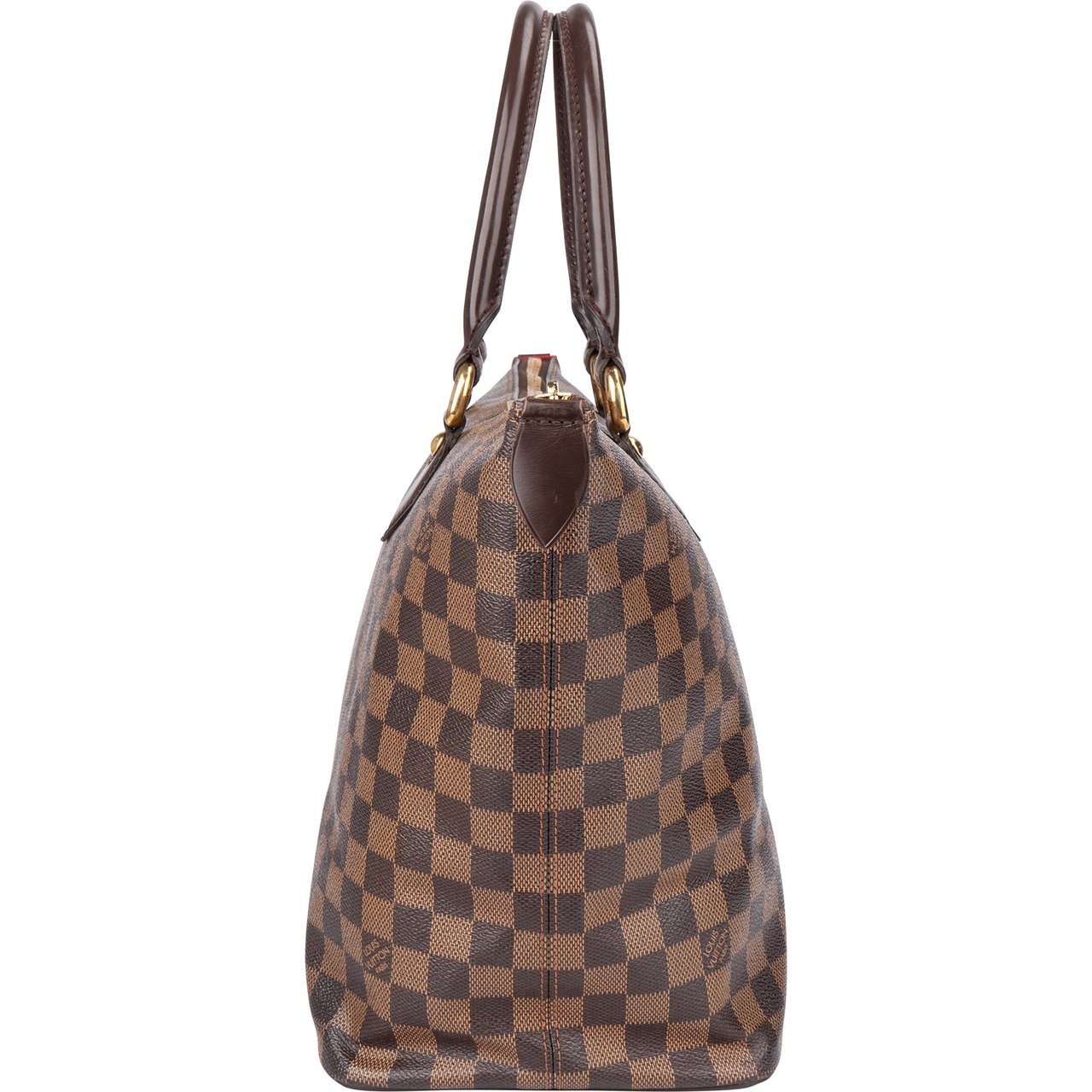 Louis Vuitton Louis Vuitton Damier Ebene Monogram Saleya MM Handbag Bruin