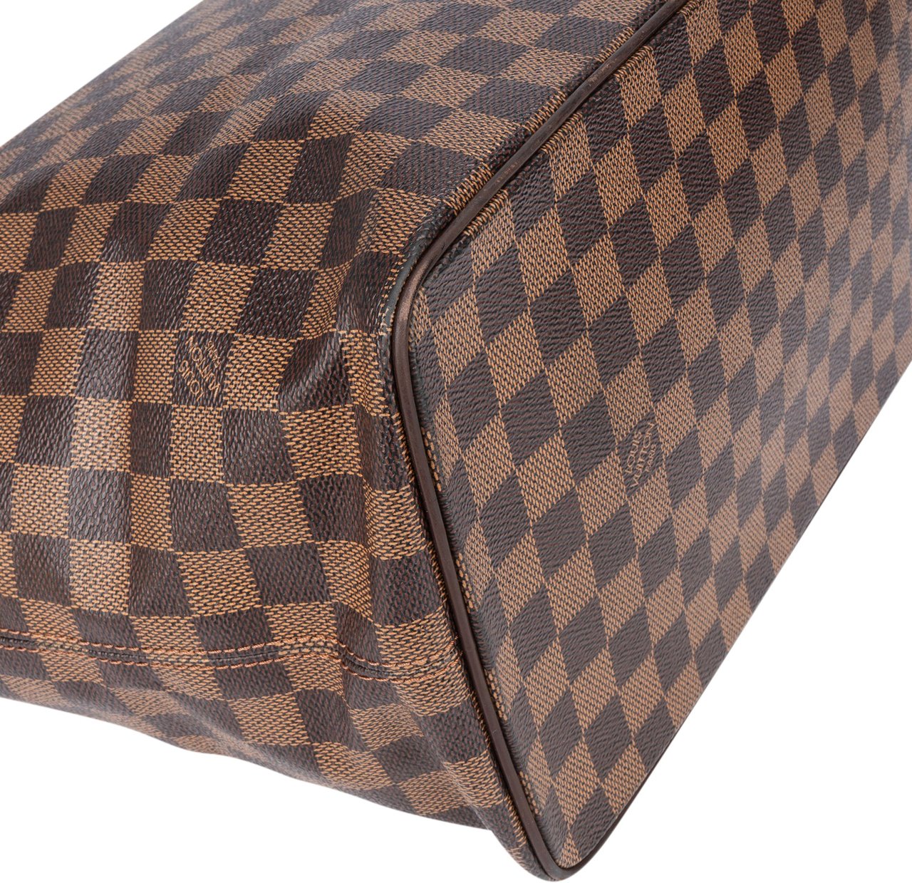 Louis Vuitton Louis Vuitton Damier Ebene Monogram Saleya MM Handbag Bruin