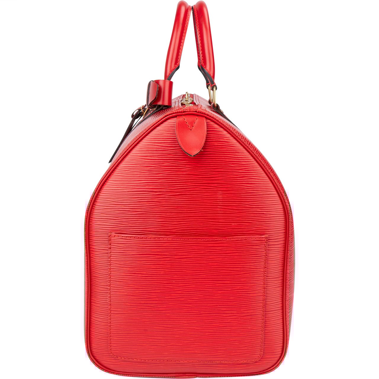 Louis Vuitton Louis Vuitton Rouge Epi Leather Keepall 45 Rood