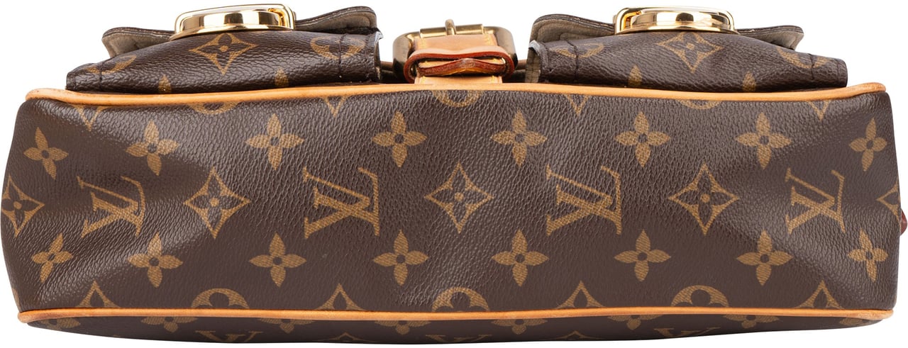 Louis Vuitton Louis Vuitton Canvas Monogram Hudson PM Shoulder Bag Bruin