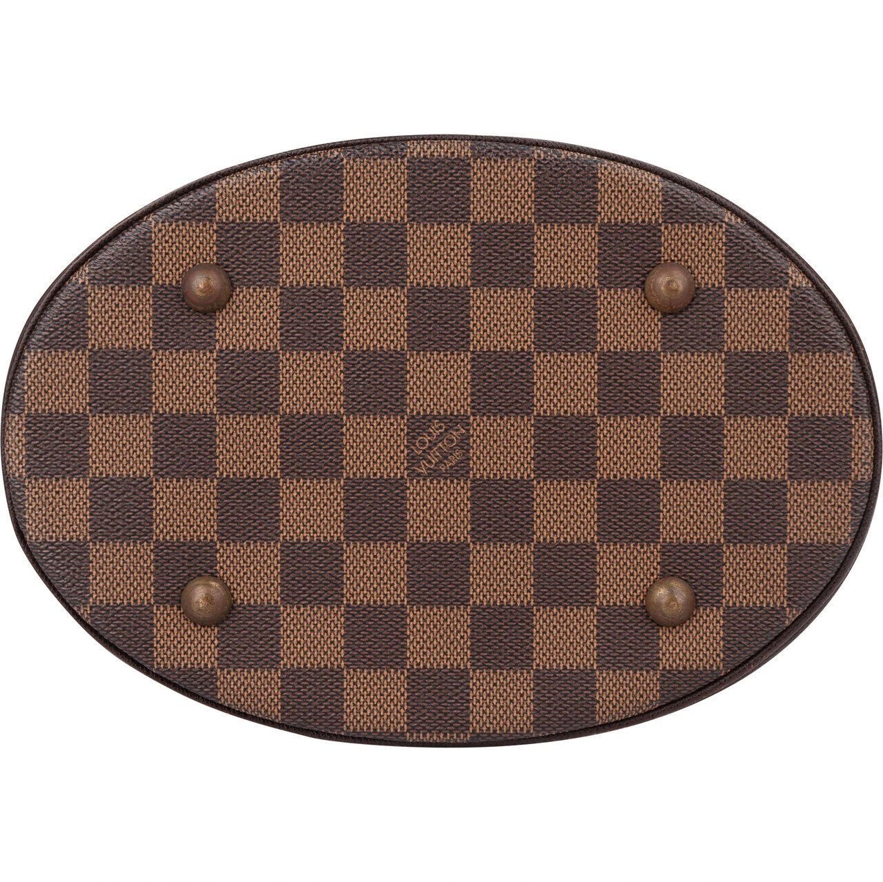 Louis Vuitton Louis Vuitton Damier Ebene Monogram Bucket PM Handbag Bruin