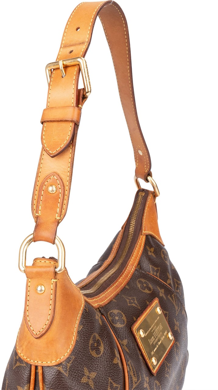 Louis Vuitton Louis Vuitton Canvas Monogram Thames GM Shoulder Bag Bruin
