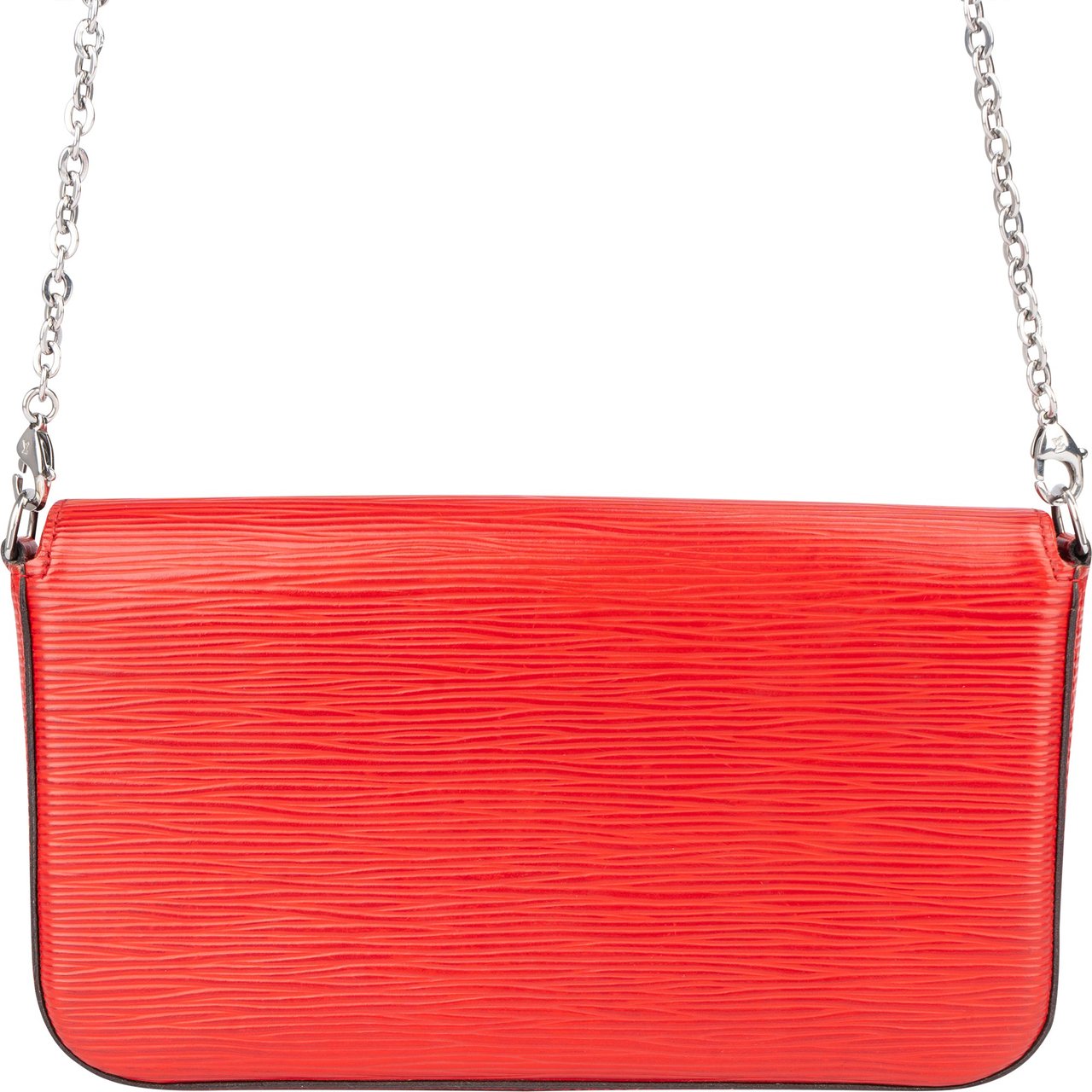 Louis Vuitton Rouge Epi Leather Felicie Crossbody Bag Rood