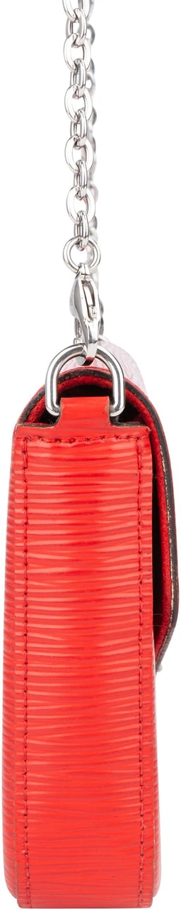 Louis Vuitton Rouge Epi Leather Felicie Crossbody Bag Rood