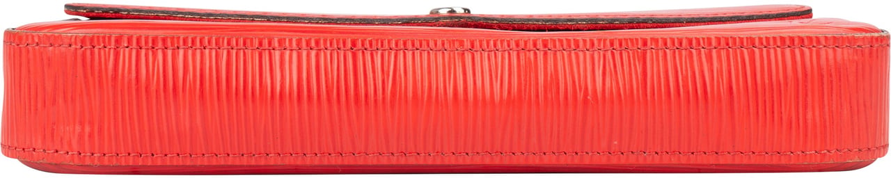 Louis Vuitton Rouge Epi Leather Felicie Crossbody Bag Rood