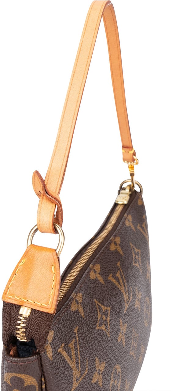 Louis Vuitton Louis Vuitton Canvas Monogram Pochette Accessoire Handbag Bruin
