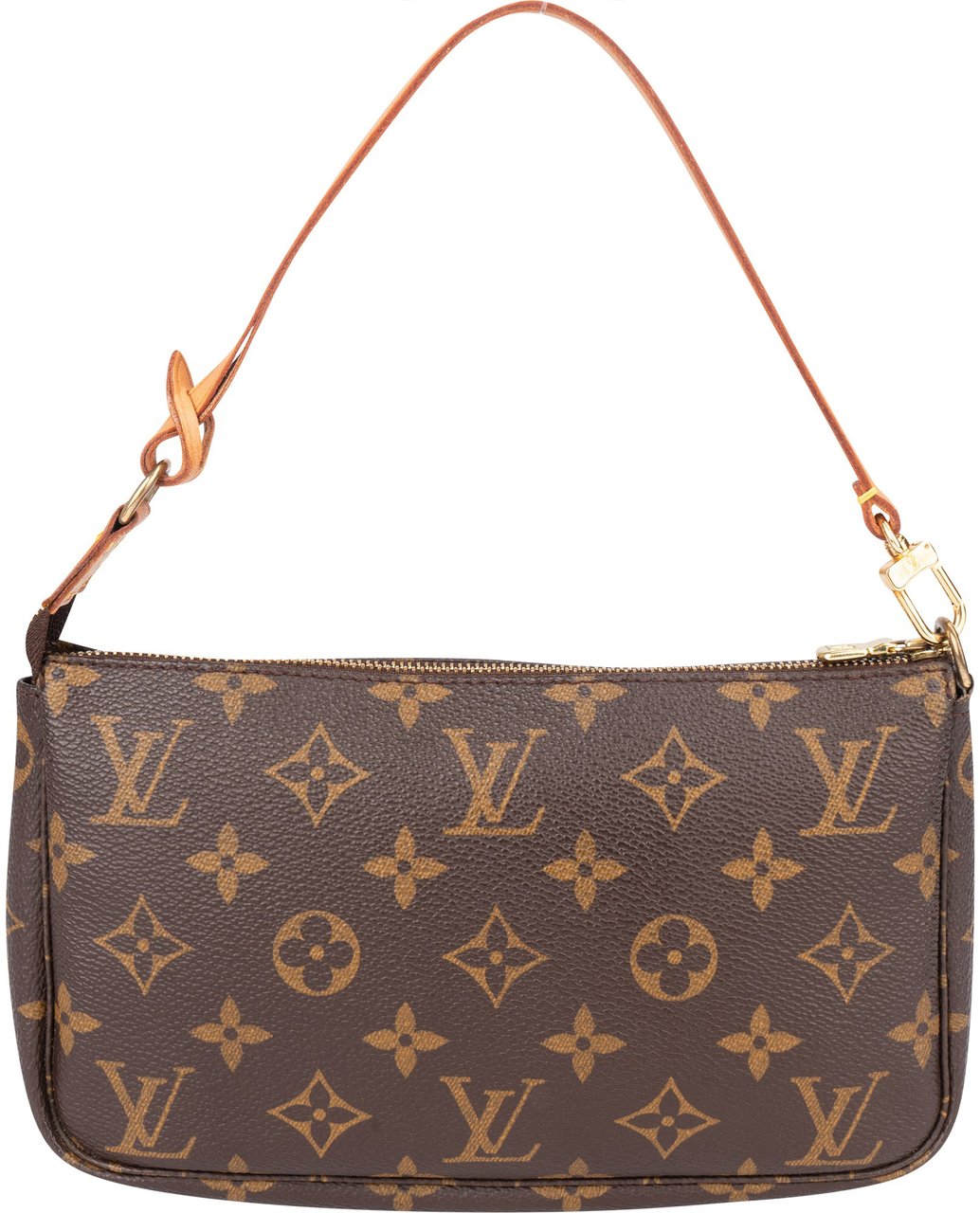 Louis Vuitton Louis Vuitton Canvas Monogram Pochette Accessoire Handbag Bruin