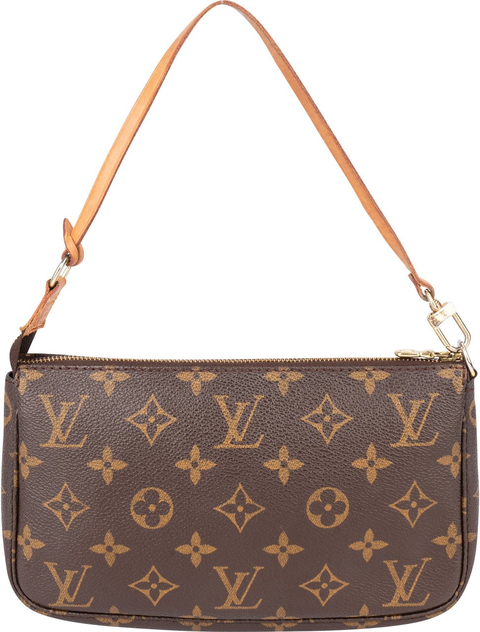 Louis Vuitton Louis Vuitton Canvas Monogram Pochette Accessoire Handbag Bruin