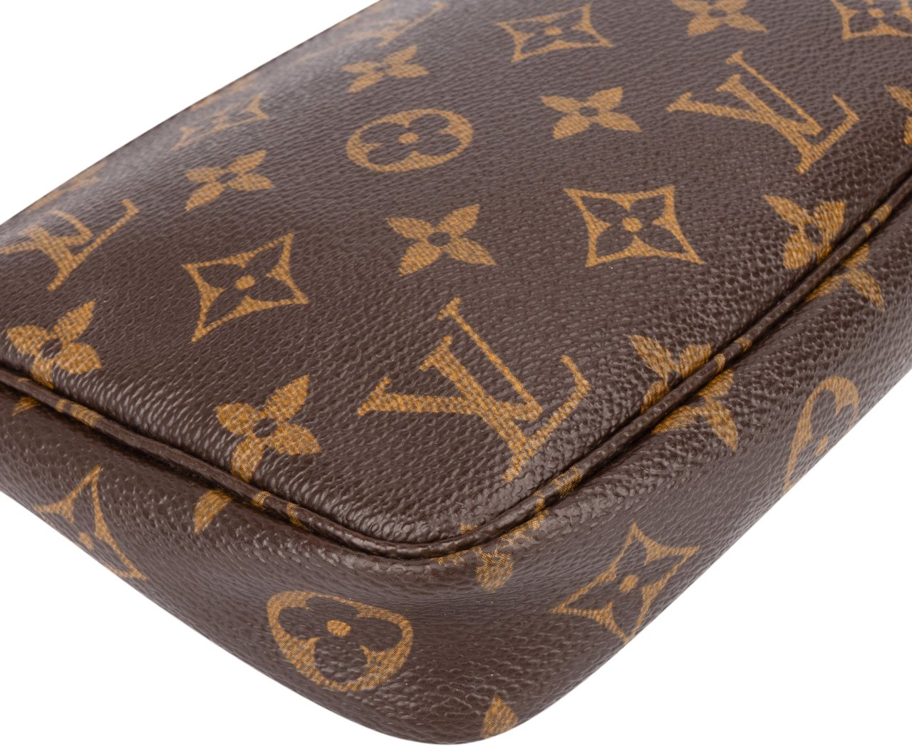Louis Vuitton Louis Vuitton Canvas Monogram Pochette Accessoire Handbag Bruin