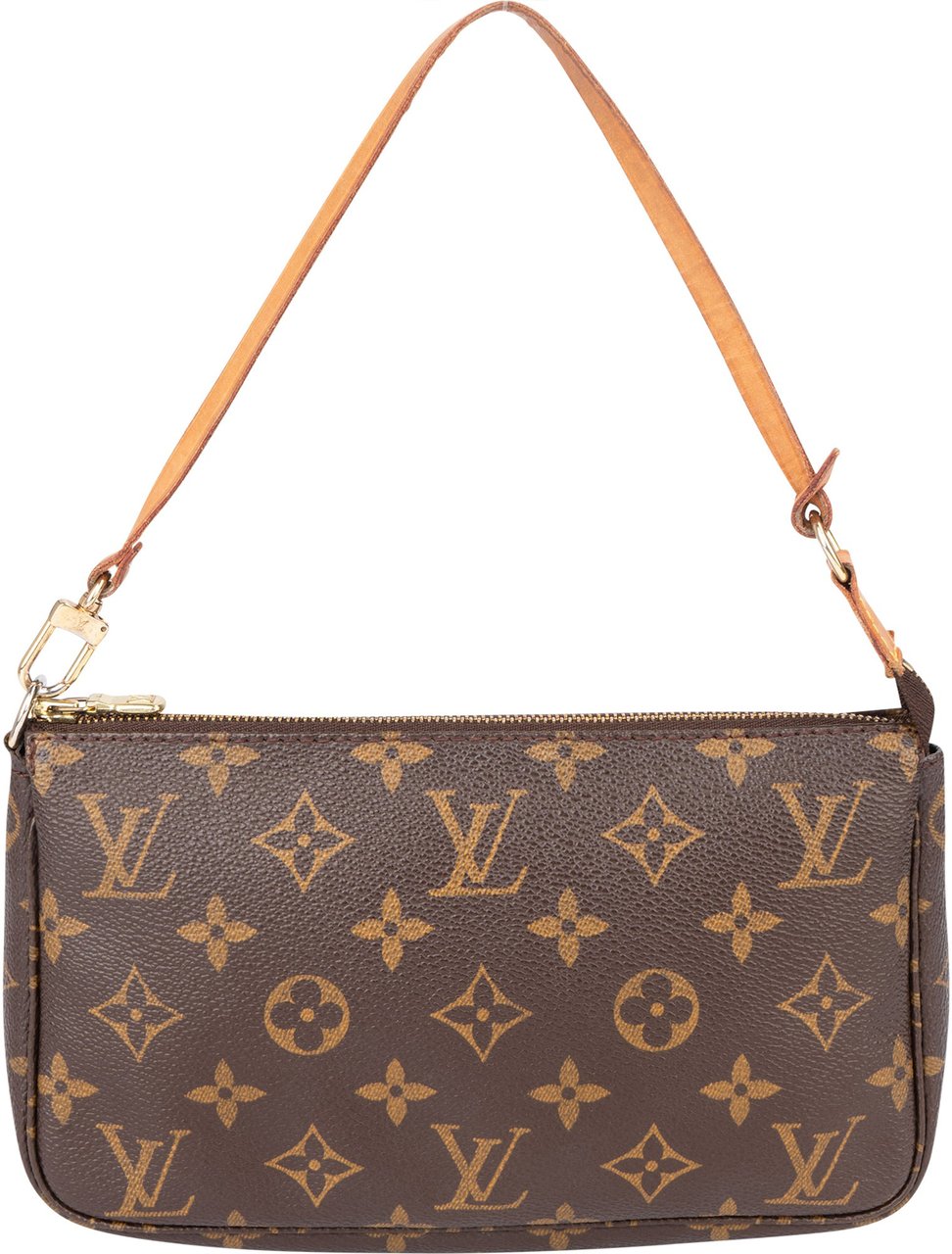 Louis Vuitton Louis Vuitton Canvas Monogram Pochette Accessoire Handbag Bruin