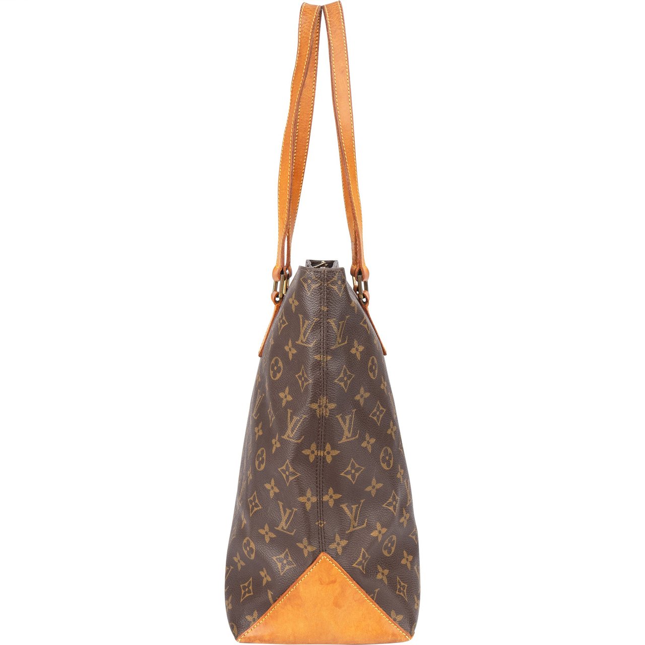 Louis Vuitton Louis Vuitton Canvas Monogram Cabas Mezzos Shoulder Bag Bruin