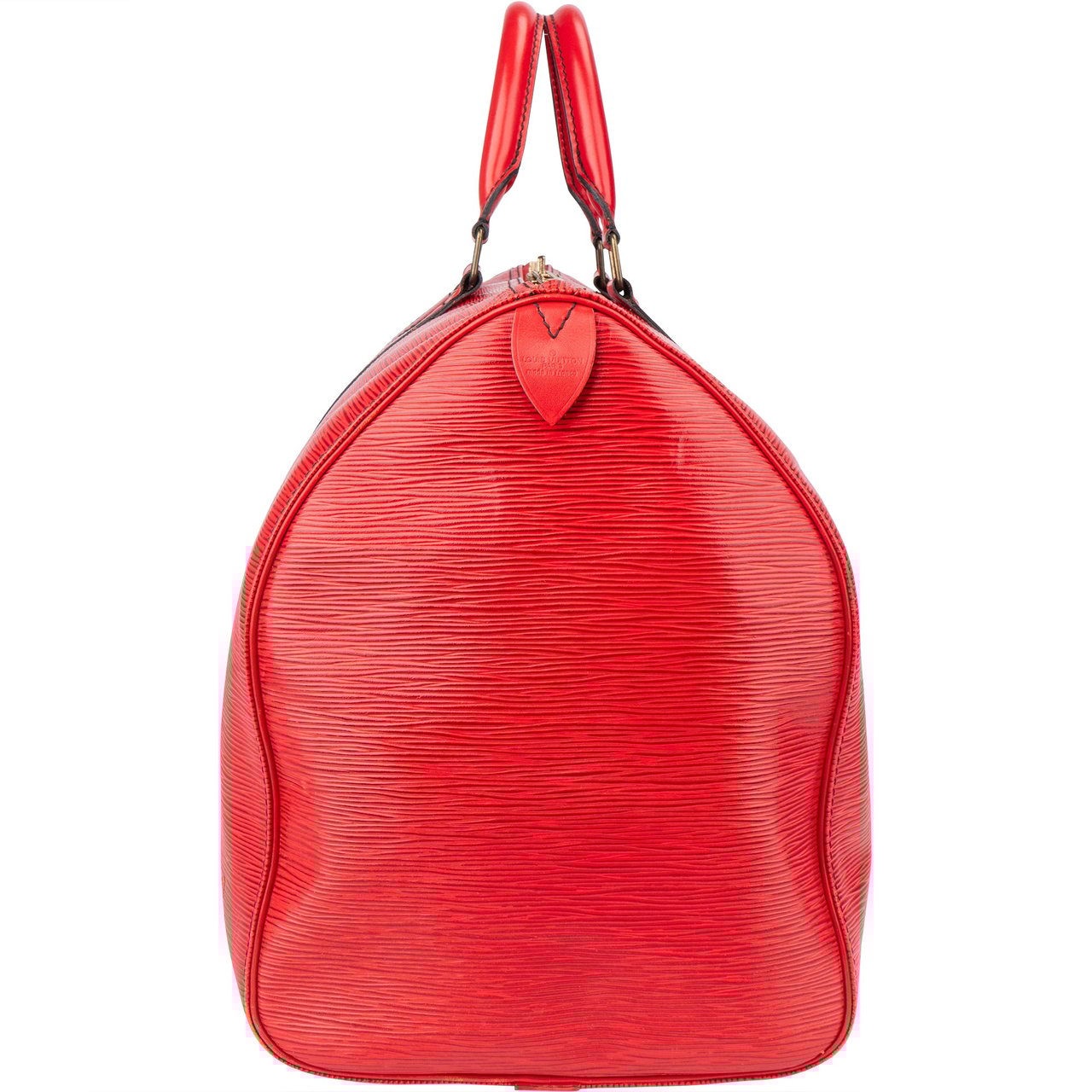 Louis Vuitton Louis Vuitton Rouge Epi Leather Keepall 50 Rood