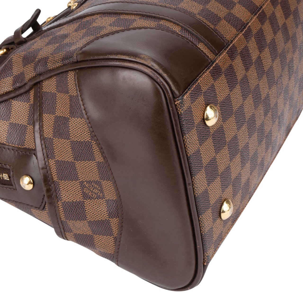 Louis Vuitton Louis Vuitton Damier Ebene Monogram Berkeley Handbag Bruin