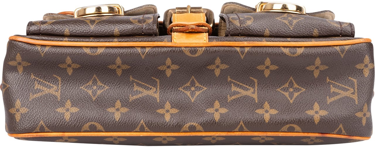 Louis Vuitton Louis Vuitton Canvas Monogram Hudson PM Shoulder Bag Bruin