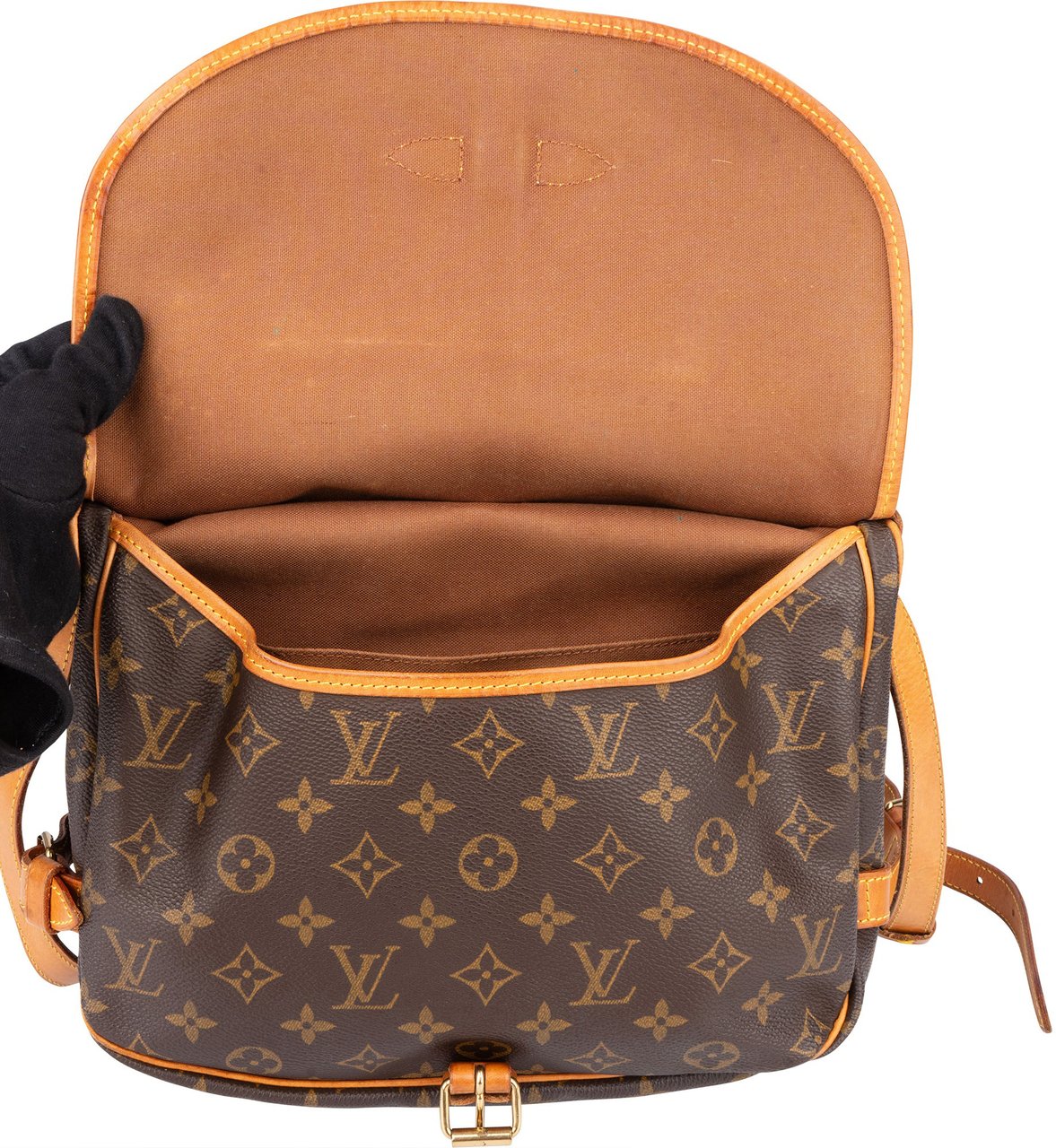 Louis Vuitton Louis Vuitton Canvas Monogram Sumur 30 Crossbody Bag Bruin