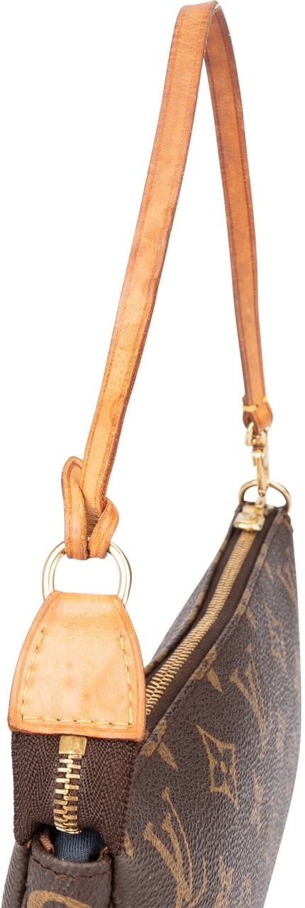 Louis Vuitton Louis Vuitton Canvas Monogram Pochette Accessoire Handbag Bruin