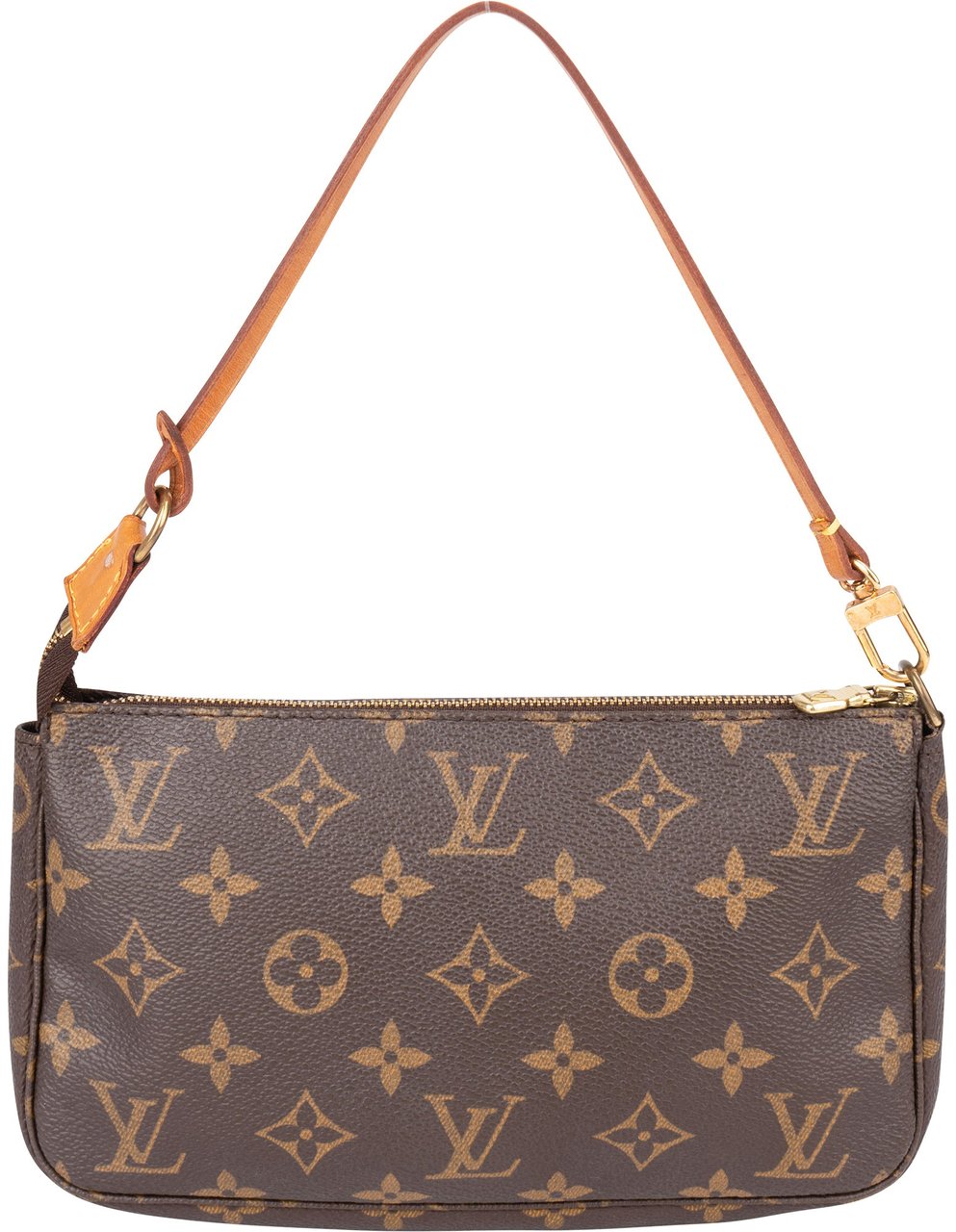 Louis Vuitton Louis Vuitton Canvas Monogram Pochette Accessoire Handbag Bruin