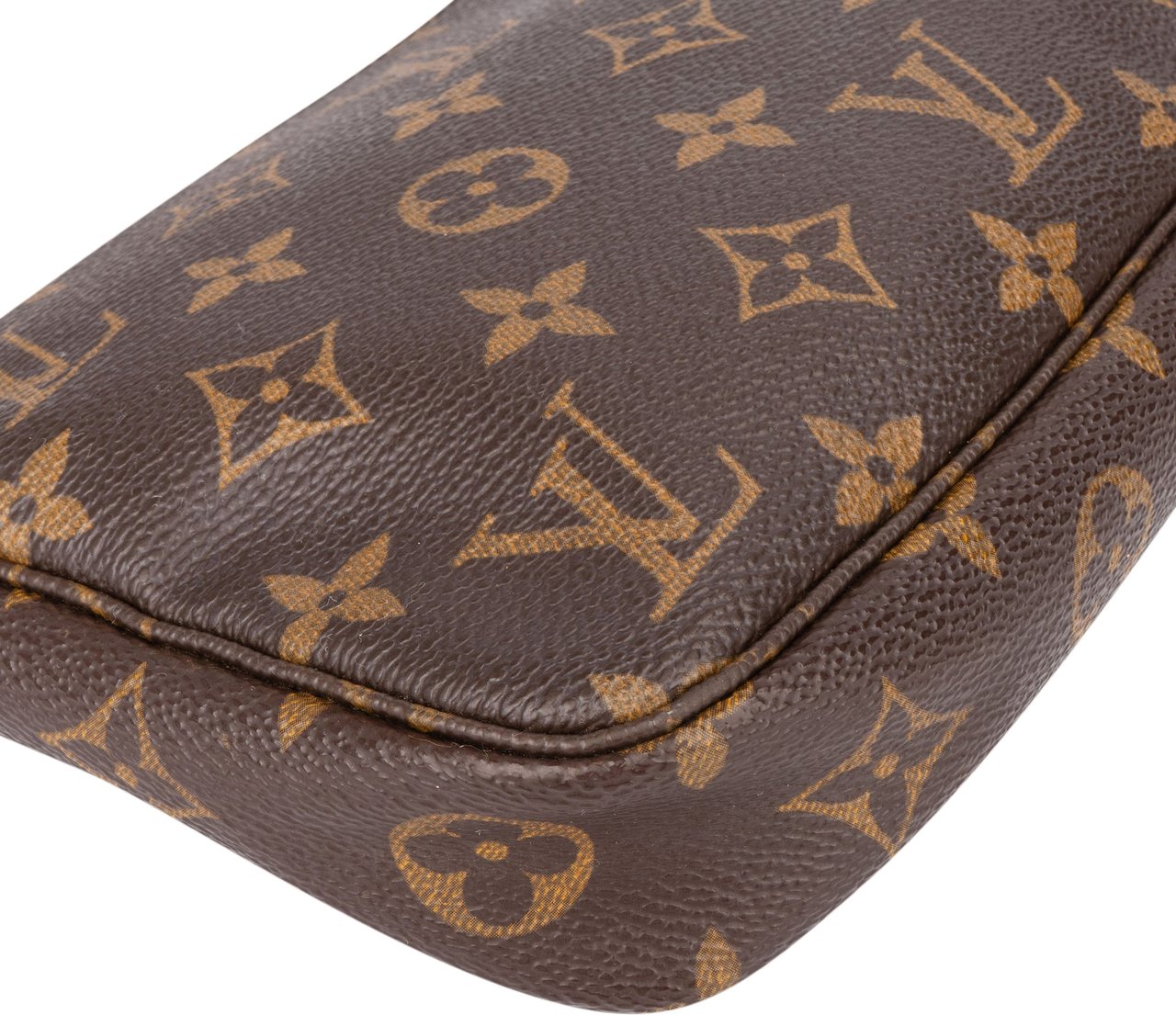 Louis Vuitton Louis Vuitton Canvas Monogram Pochette Accessoire Handbag Bruin